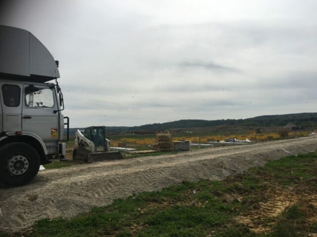 Chantier panneaux solaires (dept 78)