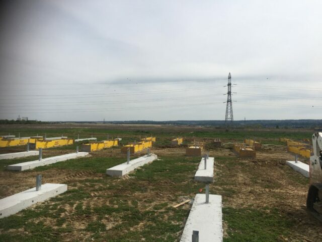 Chantier panneaux solaires (dept 78)