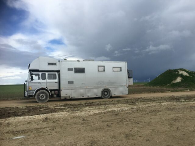 Chantier eolien (dept 08)